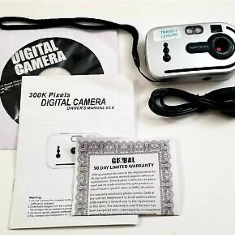 Mini Digital 300K Pixels Camera Video Webcam